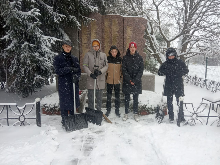 Акция "Субботник Памяти".